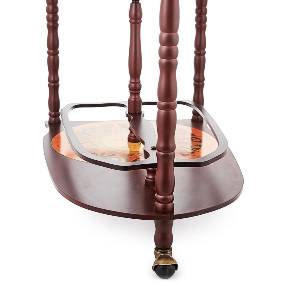 Глобус бар напольный со столом "Азимут" сфера 33 см купить в Нижнем Новгороде