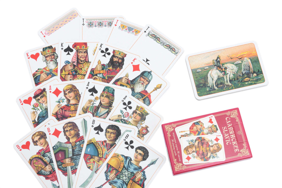 Карты игральные "Славянские" 36 карт купить в Нижнем Новгороде