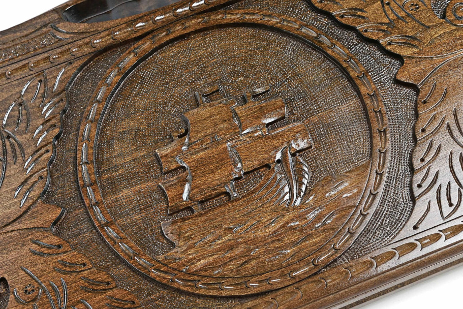 Нарды резные "Парусник"  большие 60, Harutyunyan купить в Нижнем Новгороде