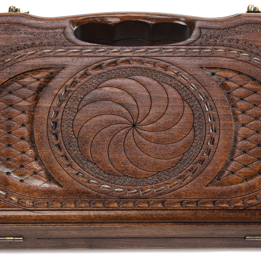 Нарды резные "Бесконечность" мини 30, Harutyunyan купить в Нижнем Новгороде