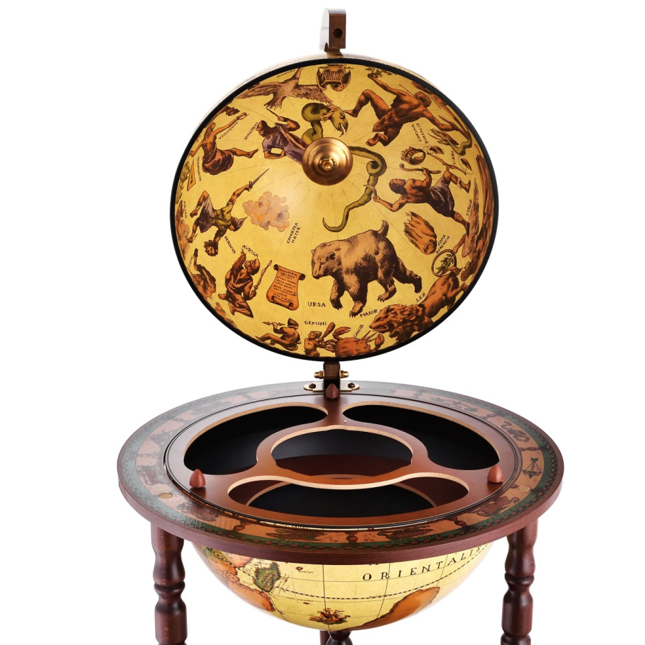 Глобус бар напольный "Элизабет", сфера 40 см купить в Нижнем Новгороде