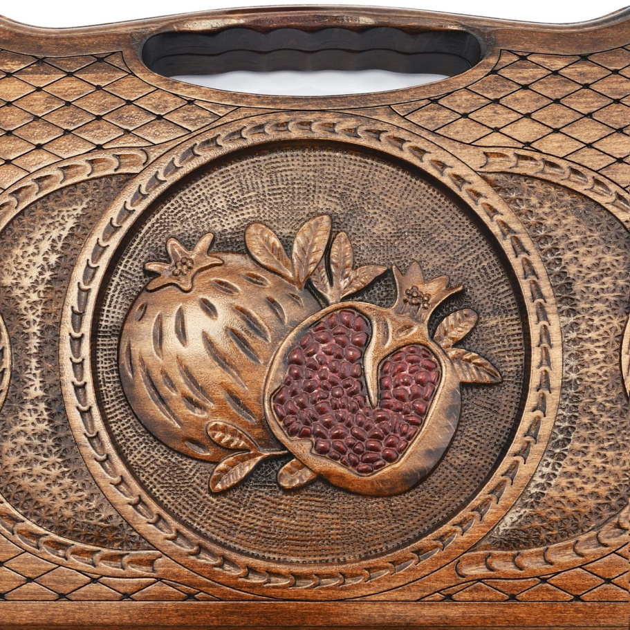 Нарды резные "Гранат" средние 50, Harutyunyan купить в Нижнем Новгороде