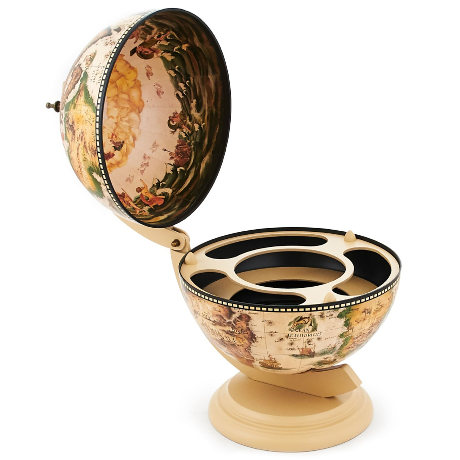 Глобус бар настольный "Басма" сфера 33 см купить в Нижнем Новгороде