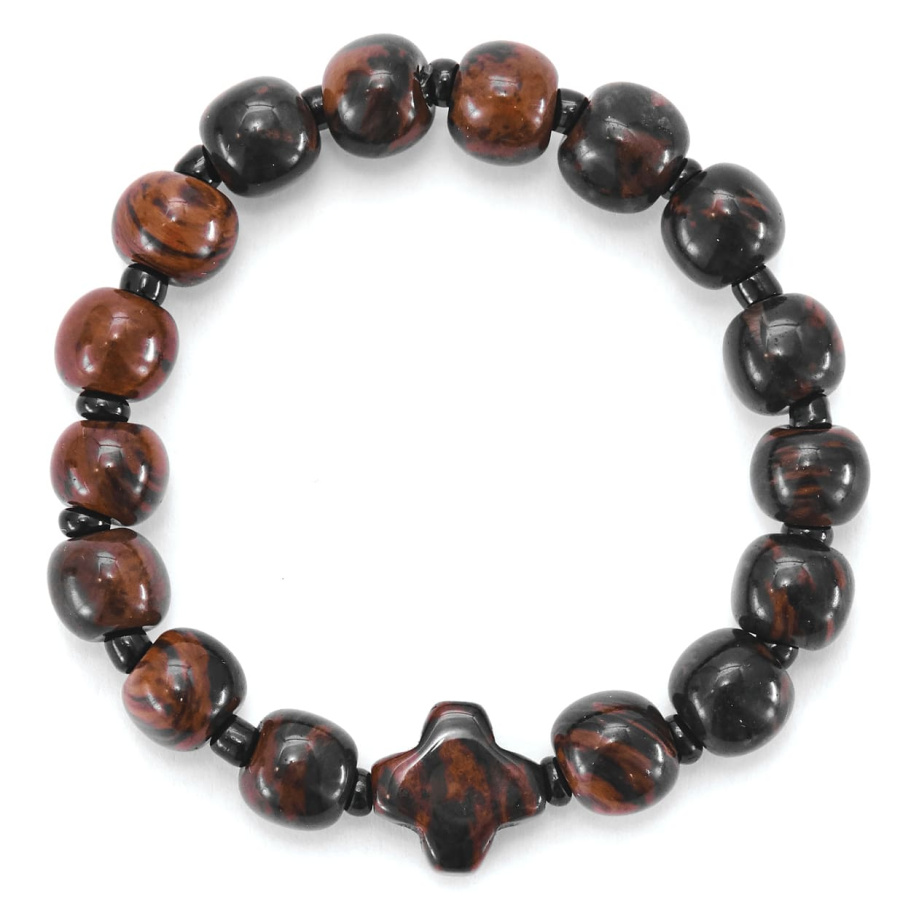 Браслет Давид коричневый камень 0.5 * 20, Давыдов купить в Нижнем Новгороде