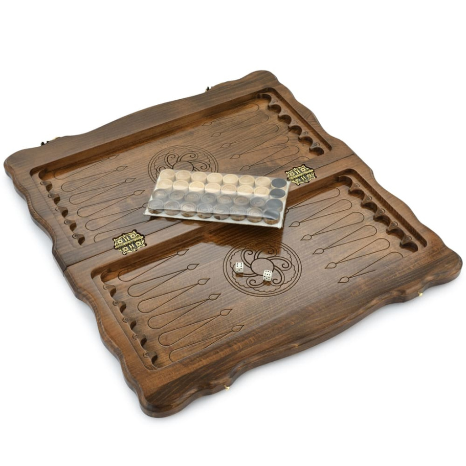 Шахматы + нарды резные "Корона" 50, Harutyunyan купить в Нижнем Новгороде