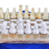 Шахматы из камня "Левант" мрамор и оникс 20 купить в Нижнем Новгороде