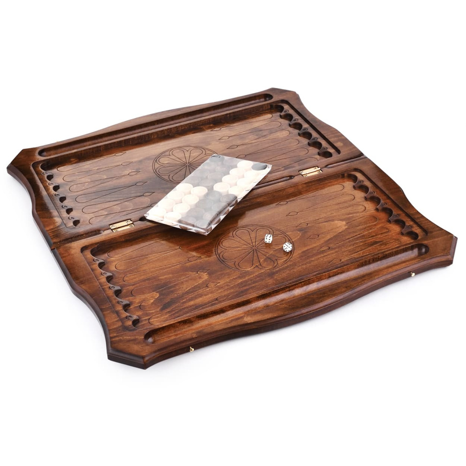 Нарды резные "Орел" большие 60, Osipov купить в Нижнем Новгороде