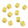 Кости игральные "Премиум" металл, золотой, 12 мм (2 шт.) купить в Нижнем Новгороде