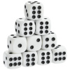 Кости игральные "Стандарт" пластик, белые, 15 мм (2 шт.) купить в Нижнем Новгороде