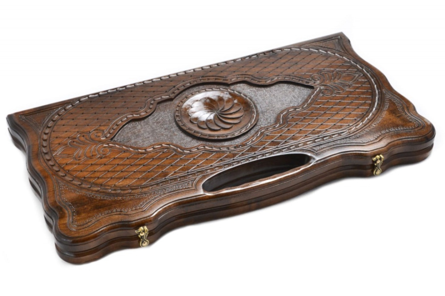 Нарды резные "Абстракция" большие 60, Harutyunyan