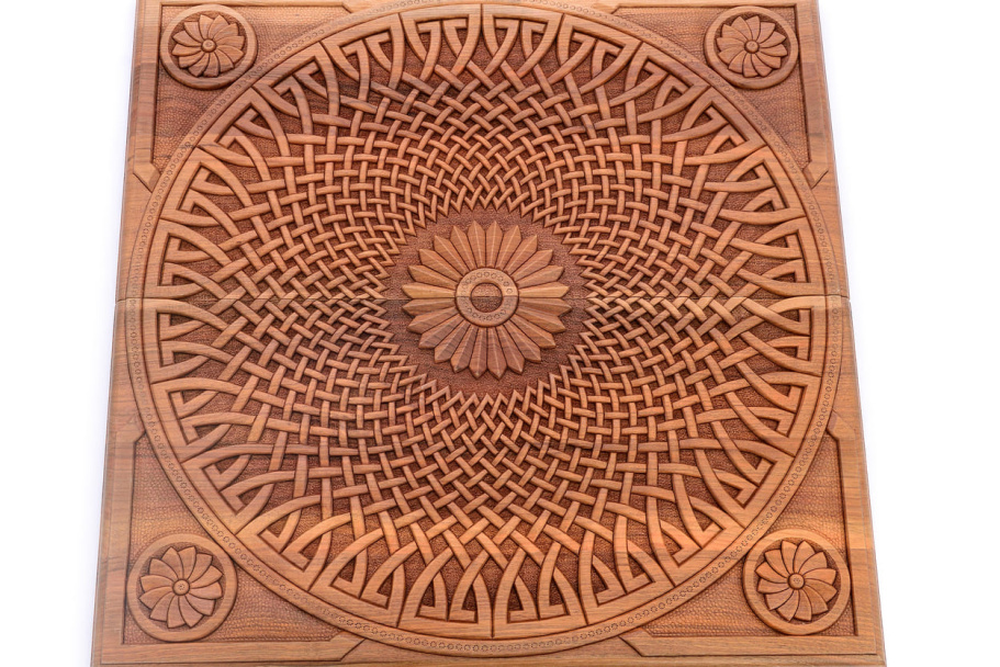 Нарды резные Коллаборация "Гектор" большие 60, Безумец купить в Нижнем Новгороде