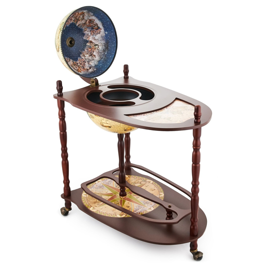 Глобус бар напольный со столом "Дионис" сфера 33 см купить в Нижнем Новгороде