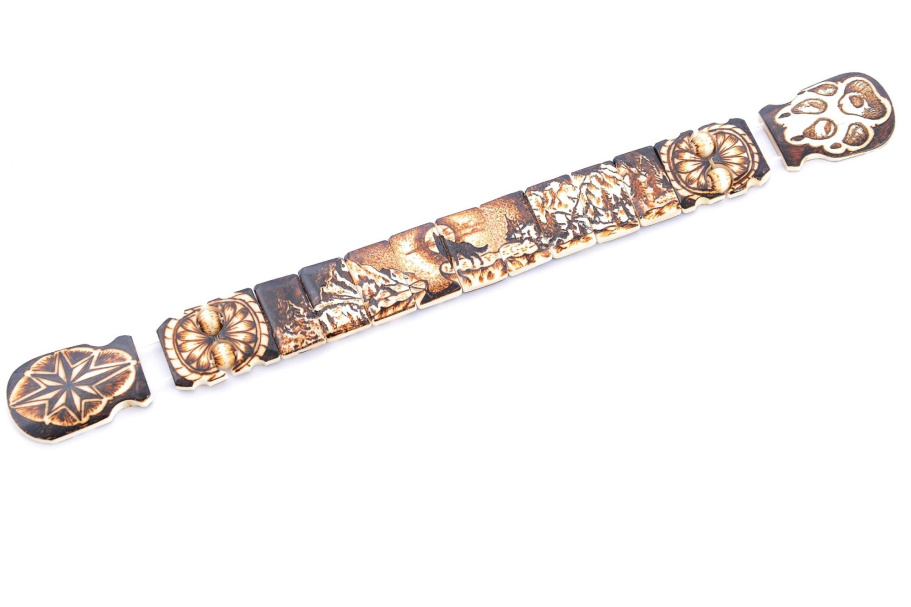 Четки перекидные "Одинокий волк" кость, Беркутов К. Четки перекидные "Одинокий волк" кость, Беркутов К.