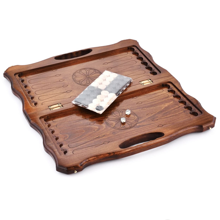 Нарды резные "Парусник" средние 50, Harutyunyan купить в Нижнем Новгороде