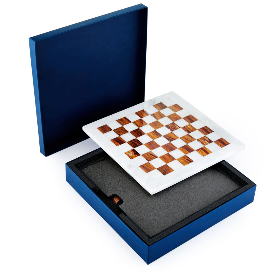 Шахматы каменные "Карфаген" мрамор и яшма 30 купить в Нижнем Новгороде