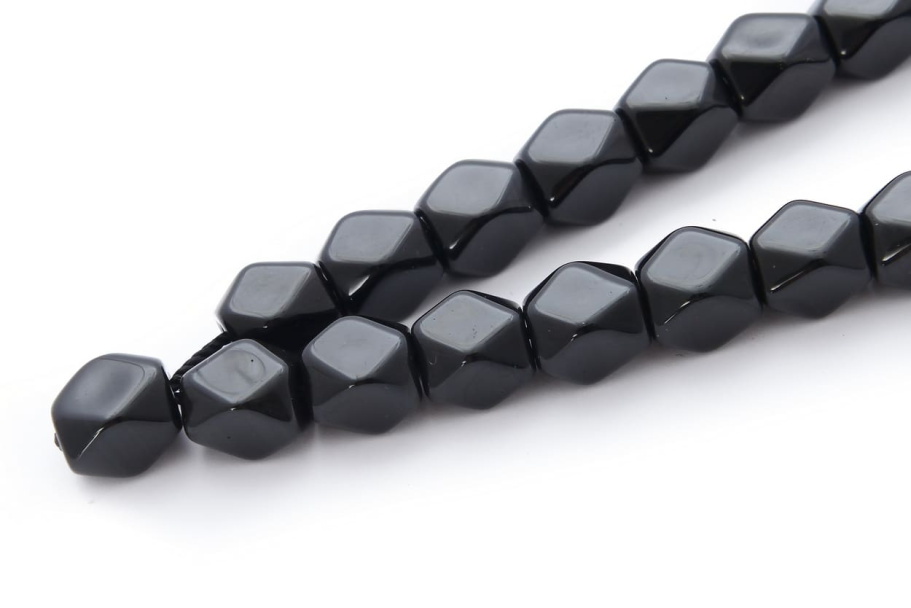 Четки граненые "Ранчо" черный камень, Давыдов С. купить в Нижнем Новгороде