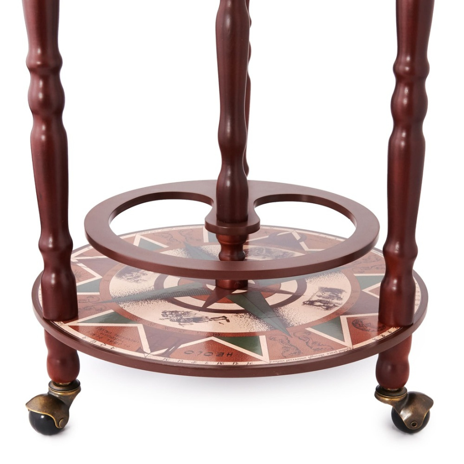 Глобус бар напольный "Возрождение" сфера 33 см купить в Нижнем Новгороде