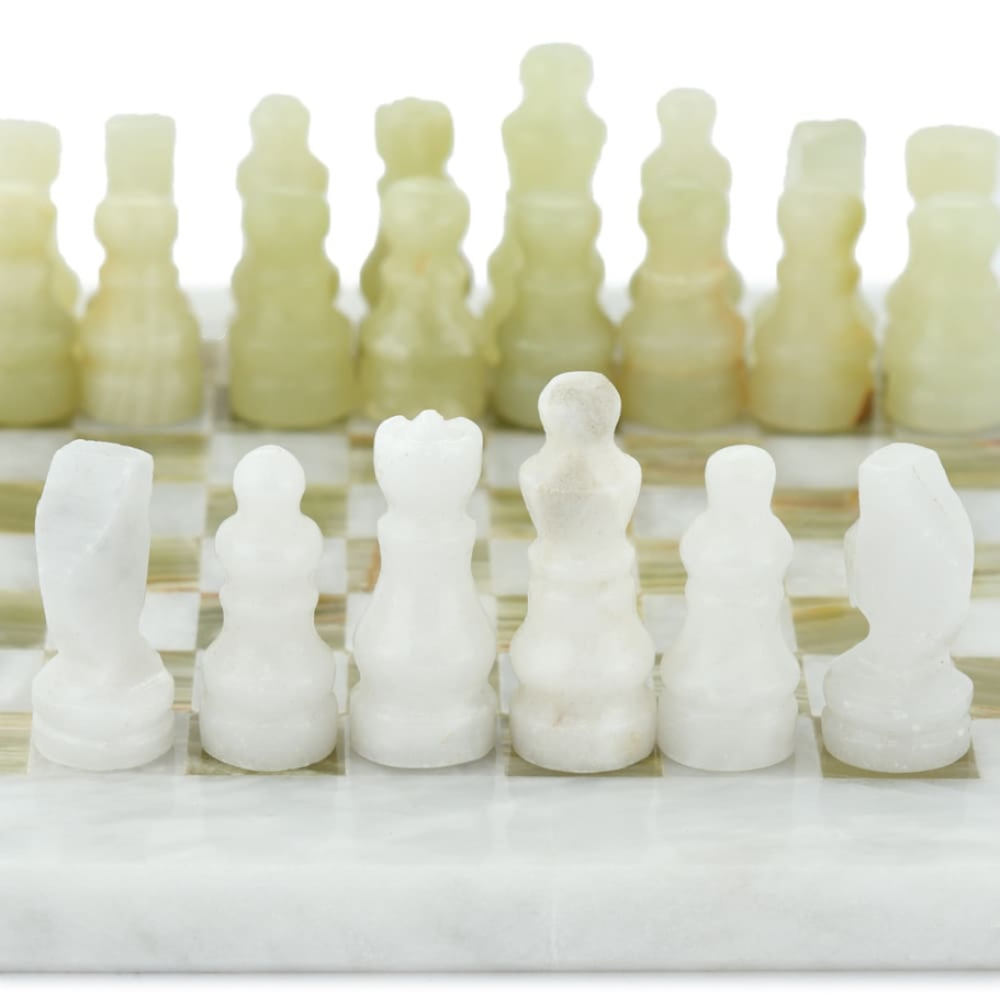 Шахматы из камня "Атлантида" мрамор и оникс 20 купить в Нижнем Новгороде