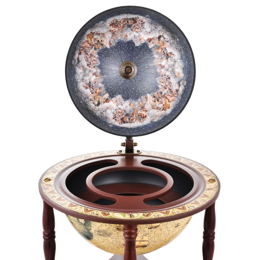 Глобус бар настольный "Античная", сфера 33 см купить в Нижнем Новгороде