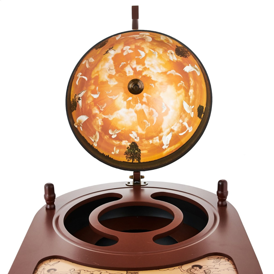 Глобус бар напольный со столом "Кибела" сфера 42 см купить в Нижнем Новгороде