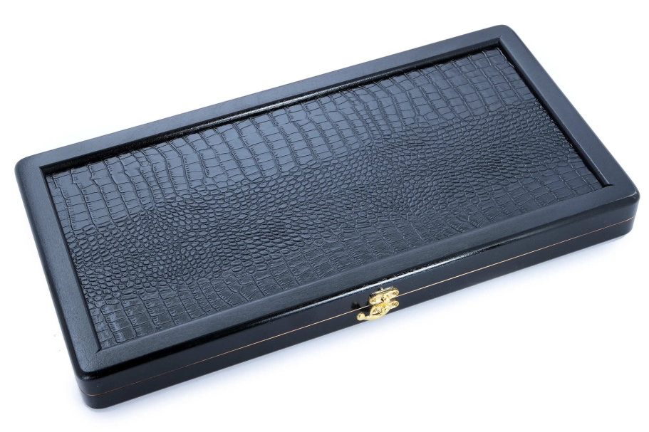 Нарды кожаные Пермские "Крокодил" большие 60