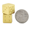 Кости игральные "Премиум" металл, золотой, 15 мм (2 шт.) купить в Нижнем Новгороде
