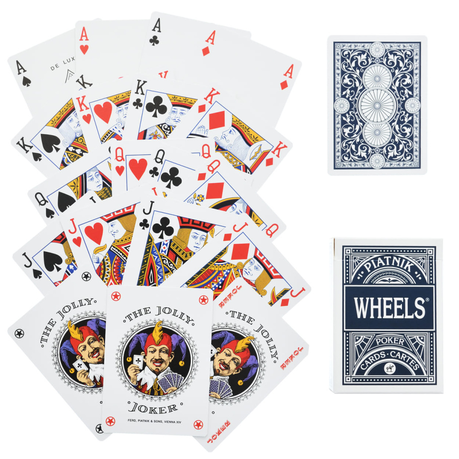 Карты игральные "Вилс" синяя рубашка, 55 карт купить в Нижнем Новгороде