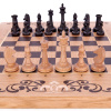 Шахматы + нарды резные "Венеция" дуб купить в Нижнем Новгороде
