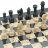 Шахматы из камня "Илион" мрамор и ракушечник 25 купить в Нижнем Новгороде