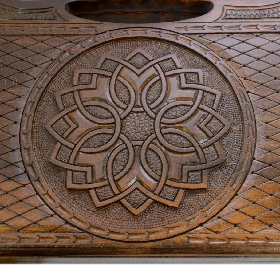 Нарды резные "Многогрань" большие 60, Harutyunyan купить в Нижнем Новгороде