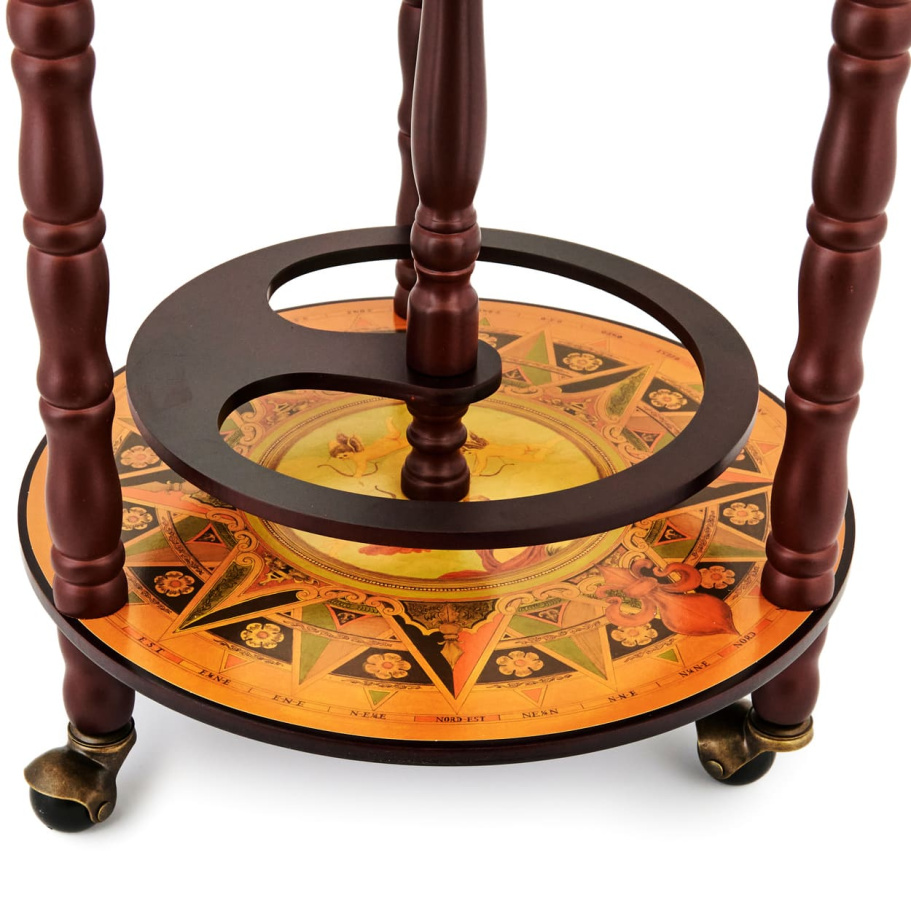 Глобус бар напольный "Дау" сфера 33 см купить в Нижнем Новгороде