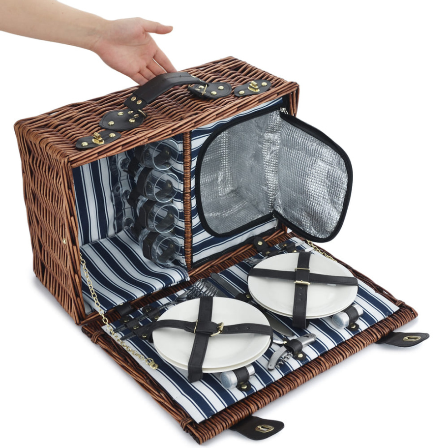 Корзина для пикника Пик (на 4 персоны) купить в Нижнем Новгороде