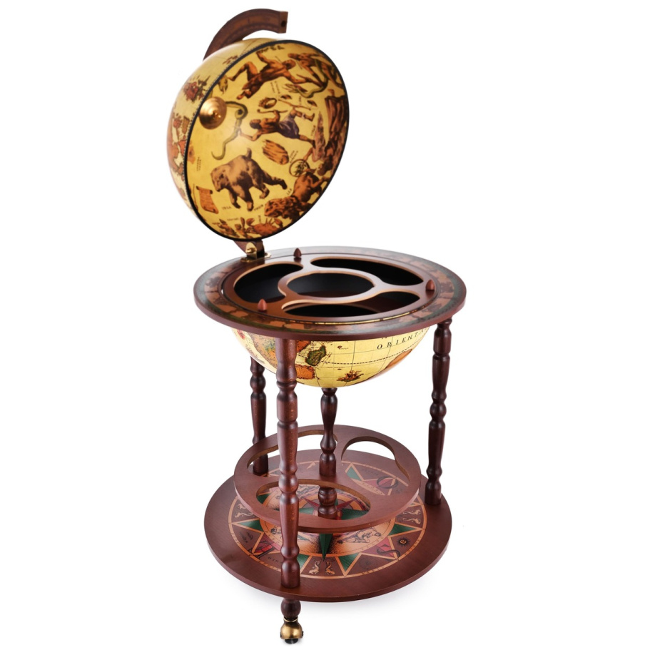 Глобус бар напольный "Элизабет", сфера 40 см купить в Нижнем Новгороде