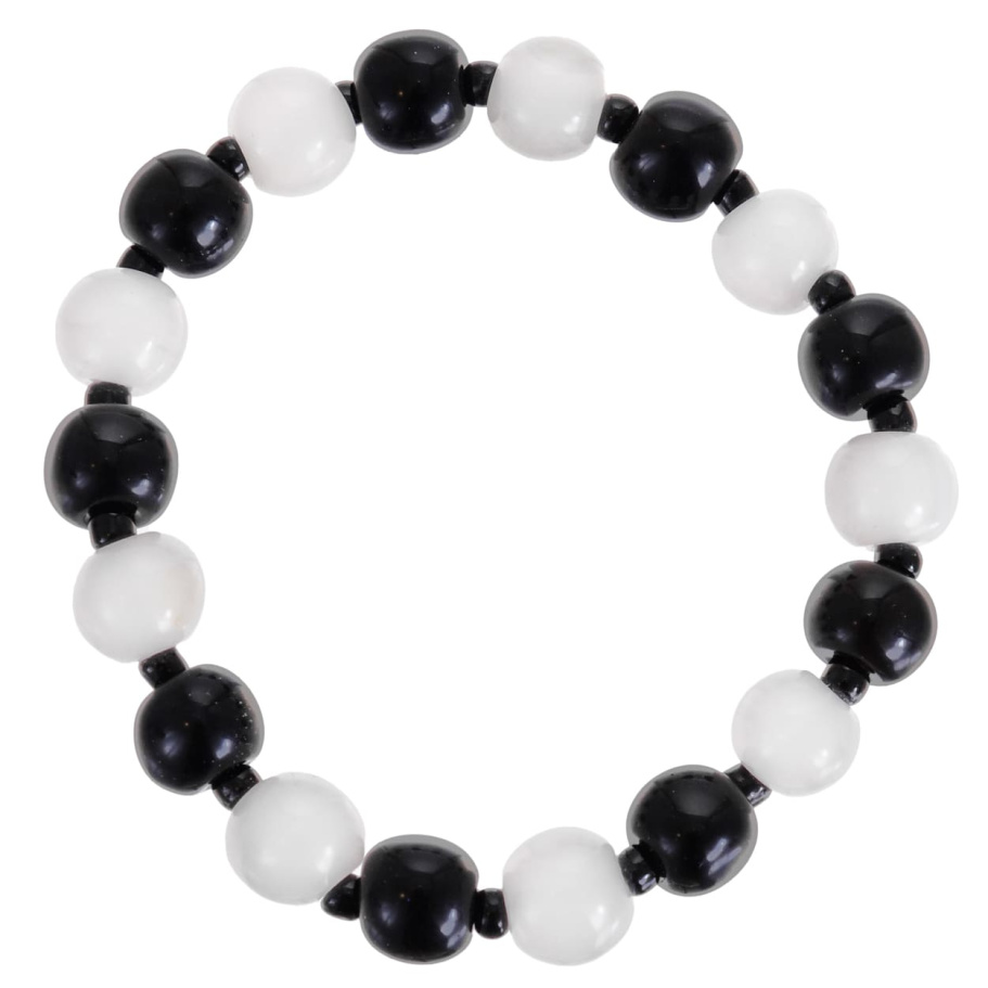 Браслет Аристей белый и черный камень 1.2 * 20, Давыдов купить в Нижнего Новгорода