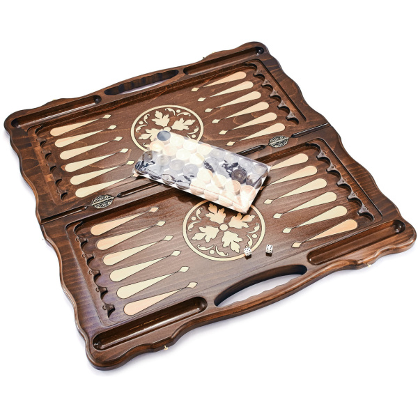 Нарды резные Агнес "Взгляд Орла"  большие 60, Harutyunyan купить в Нижнем Новгороде
